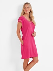 Tog 24 Pink 100% Cotton Nicolette Dress - Image 5 of 6