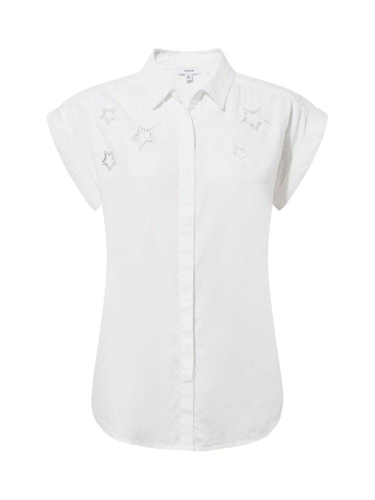 Tog 24 White Short Sleeve Scarlett Shirt - Image 5 of 5