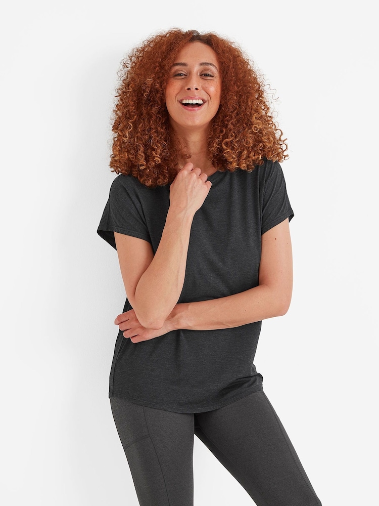 Tog 24 Black Bursell Sports Top - Image 1 of 5