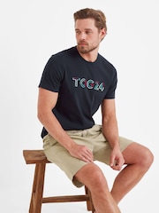 Tog 24 Natural Sedona Linen Blend Shorts - Image 4 of 5