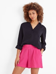 Tog 24 Blue Cruise Long Sleeve 100% Cotton Shirt - Image 2 of 4