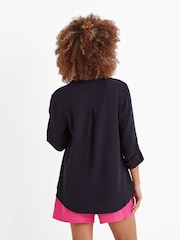 Tog 24 Blue Cruise Long Sleeve 100% Cotton Shirt - Image 3 of 4