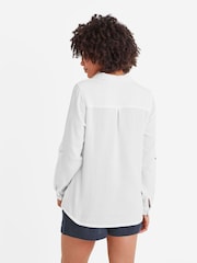 Tog 24 White Cruise Long Sleeve 100% Cotton Shirt - Image 4 of 6