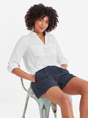 Tog 24 White Cruise Long Sleeve 100% Cotton Shirt - Image 5 of 6