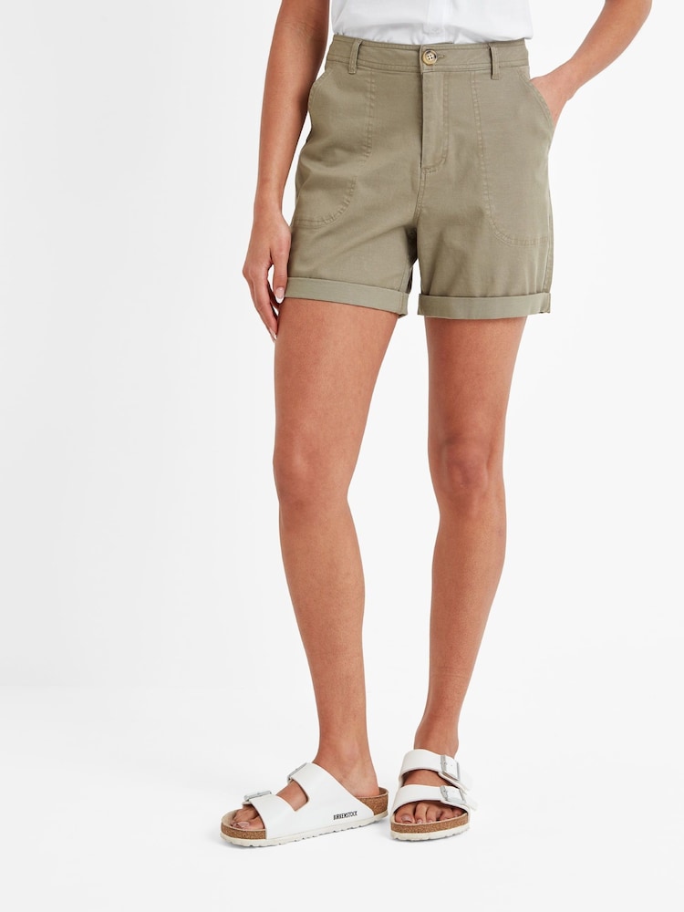 Tog 24 Green Canvey Shorts - Image 2 of 4