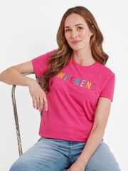 Tog 24 Pink Ruth T-Shirt - Image 4 of 5