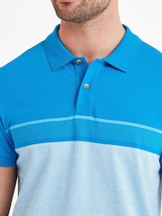 Tog 24 Blue Ground 100% Cotton Anwick Polo Shirt - Image 3 of 4