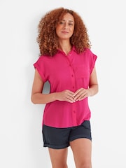 Tog 24 Pink Alston Short Sleeve Plain Shirt - Image 1 of 5