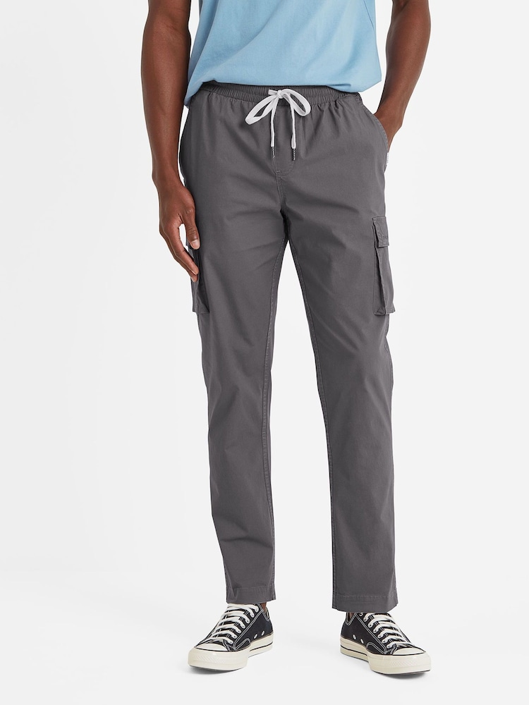 Tog 24 Grey Silas Cargo Trousers - Image 1 of 5