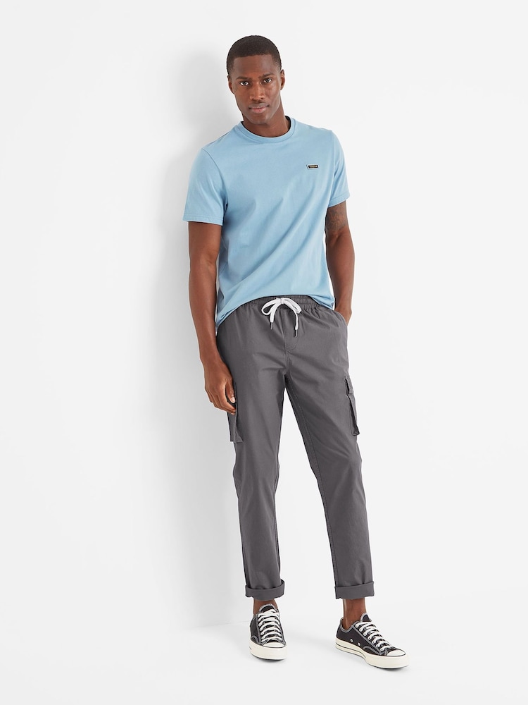 Tog 24 Grey Silas Cargo Trousers - Image 2 of 5