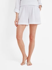 Tog 24 White 100% Cotton Samie Shorts - Image 2 of 5