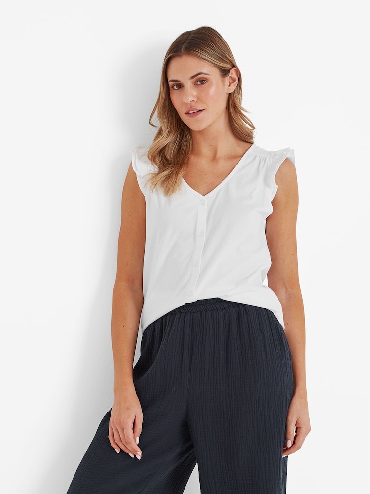 Tog 24 White Eleanor 100% Cotton Blouse - Image 2 of 5