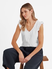 Tog 24 White Eleanor 100% Cotton Blouse - Image 4 of 5