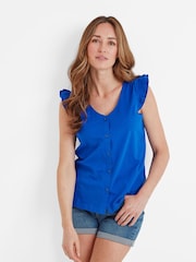 Tog 24 Blue 100% Cotton Eleanor Blouse - Image 1 of 5