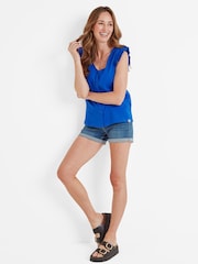 Tog 24 Blue 100% Cotton Eleanor Blouse - Image 3 of 5