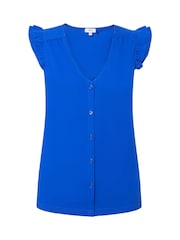 Tog 24 Blue 100% Cotton Eleanor Blouse - Image 5 of 5