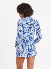 Tog 24 Blue Veronica Printed 100% Cotton Shirt - Image 4 of 6