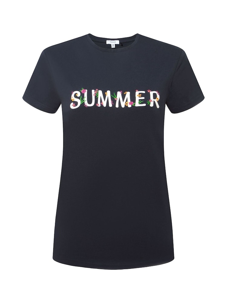 Tog 24 Blue 100% Cotton Heidi T-Shirt - Image 5 of 5