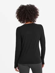 Tog 24 Black Hollier Long Sleeve Sports Top - Image 3 of 5