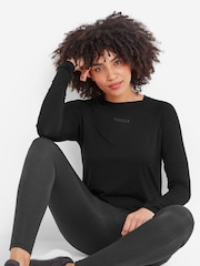Tog 24 Black Hollier Long Sleeve Sports Top - Image 4 of 5