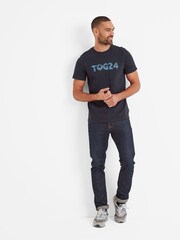 Tog 24 Blue 100% Cotton Damem T-Shirt - Image 3 of 5