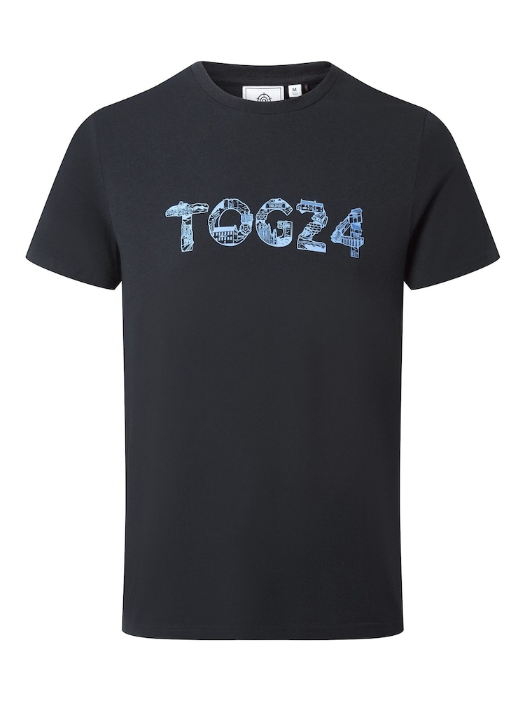 Tog 24 Blue 100% Cotton Damem T-Shirt - Image 5 of 5