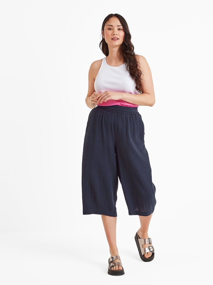 Tog 24 Blue Whitney 100% Cotton Trousers - Image 1 of 4