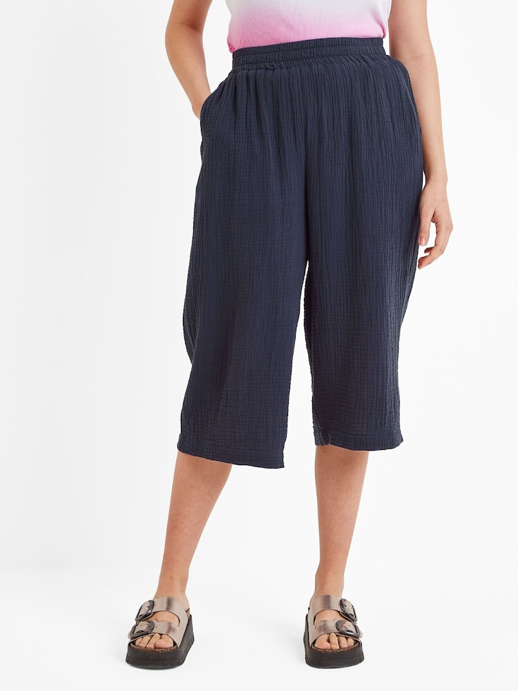 Tog 24 Blue Whitney 100% Cotton Trousers - Image 2 of 4