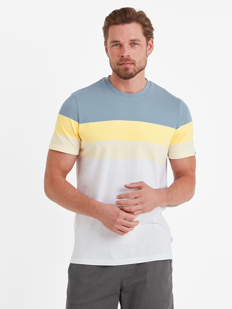 Tog 24 Blue 100% Cotton Farndon T-Shirt - Image 1 of 5