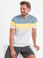 Tog 24 Blue 100% Cotton Farndon T-Shirt - Image 4 of 5