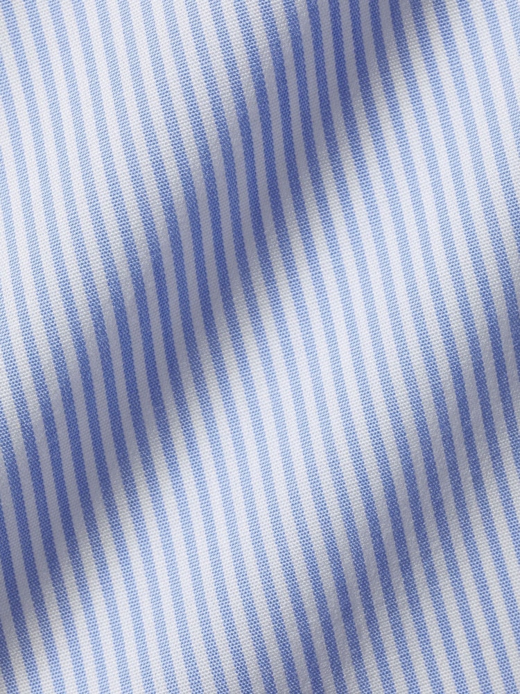 Charles Tyrwhitt Winchester Bengal Gestreiftes Slim-Fit-Hemd aus 100 % Baumwolle bügelfrei mit Cutaway-Kragen - Bild 6 von 6