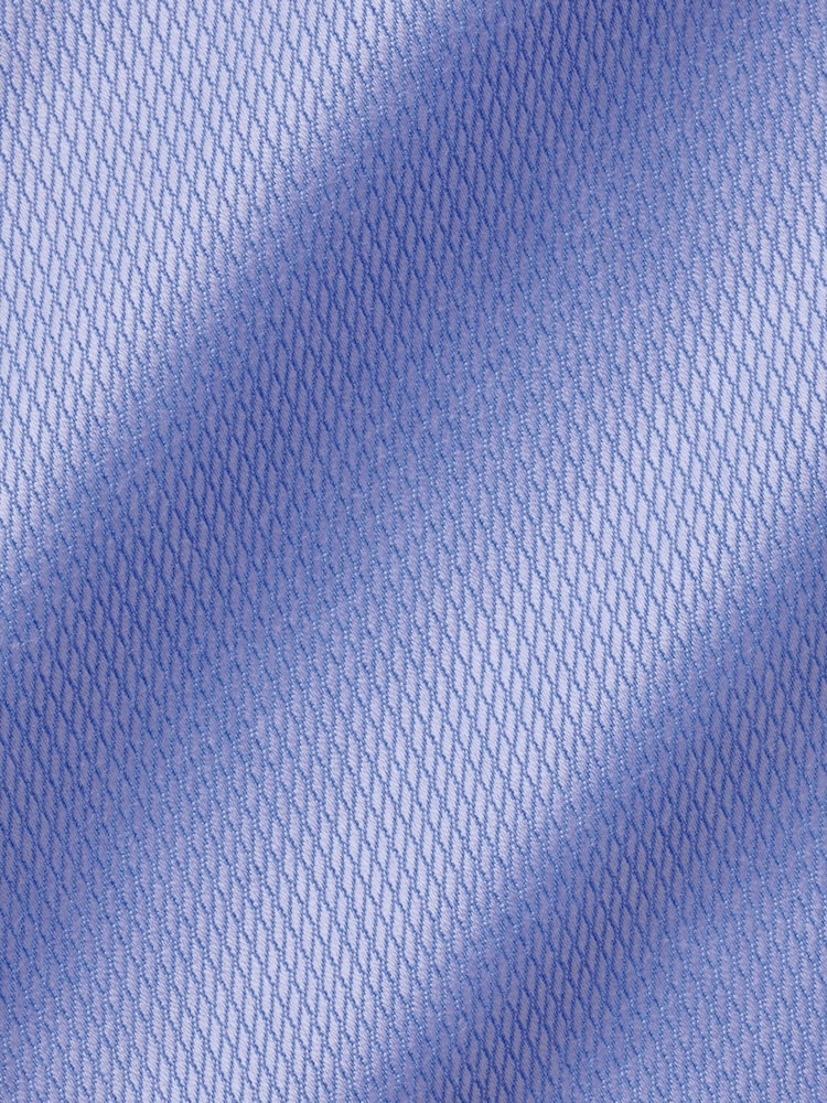 Charles Tyrwhitt Blue Egyptian Windsor Weave Slim Fit 100% Cotton Shirt - Image 6 of 6
