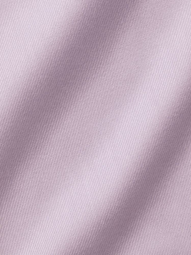 Charles Tyrwhitt Purple Non-iron Twill Cutaway Slim Fit 100% Cotton Shirt - Image 6 of 6