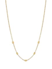 Inicio Gold Plated Cubic Zirconia Kiss Necklace - Image 1 of 2