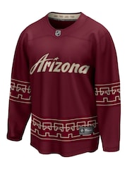 Fanatics Red NHL Arizona Coyotes Alternate Breakaway Jersey - Image 2 of 3