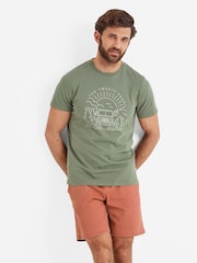 Tog 24 Green 100% Cotton Fowler T-Shirt - Image 1 of 5