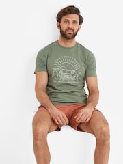 Tog 24 Green 100% Cotton Fowler T-Shirt - Image 4 of 5