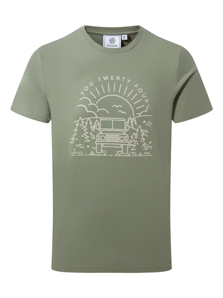Tog 24 Green 100% Cotton Fowler T-Shirt - Image 5 of 5