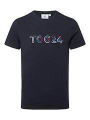 Tog 24 Blue 100% Cotton Treble T-Shirt - Image 4 of 4