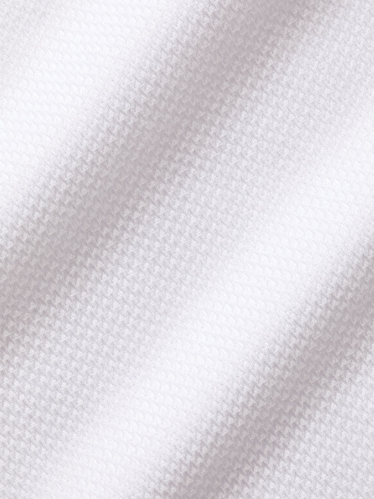 Charles Tyrwhitt White Non-iron Mayfair Weave Cutaway Slim Fit 100% Cotton Shirt - Image 6 of 6