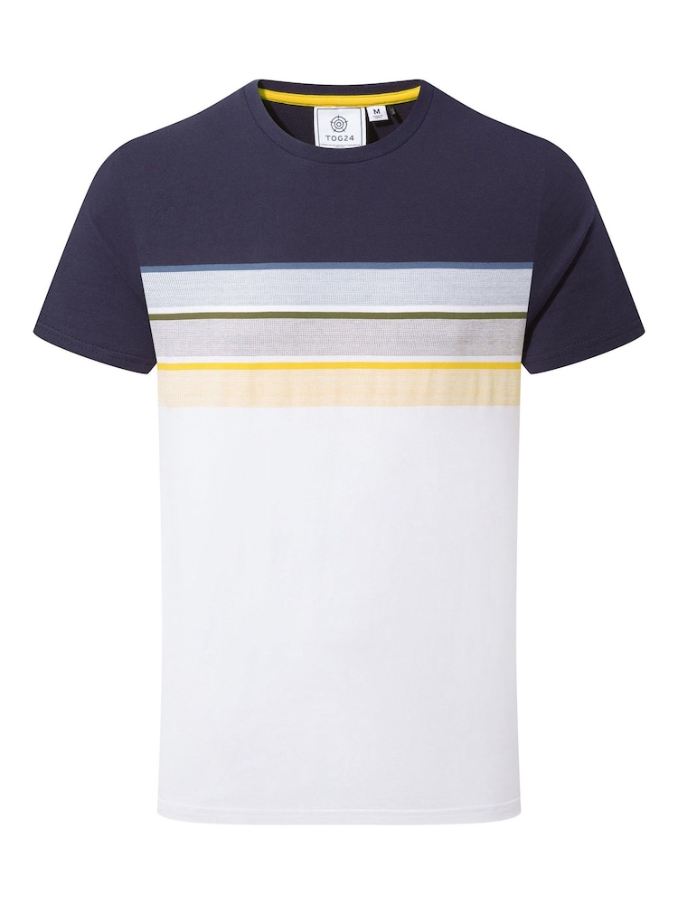 Tog 24 Blue 100% Cotton Blaxhall T-Shirt - Image 6 of 6