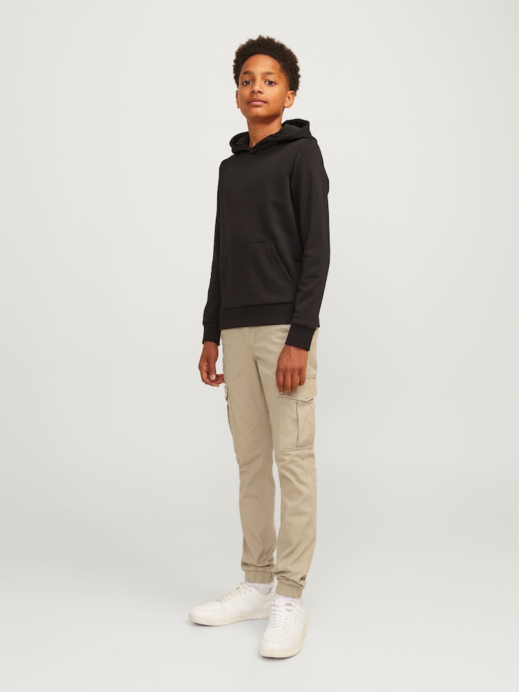 JACK & JONES JUNIOR Slim Fit Cuffed Marco Cargo Trousers - Image 2 of 8