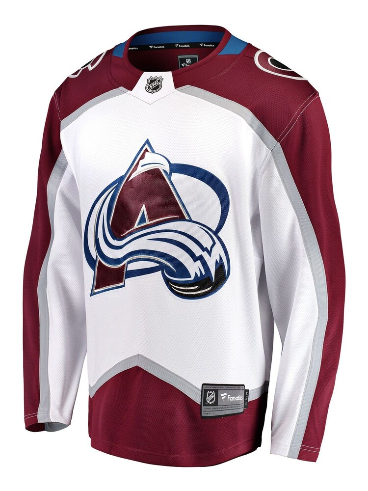 Fanatics NHL Colorado Avalanche Away Breakaway White Jersey - Image 3 of 3