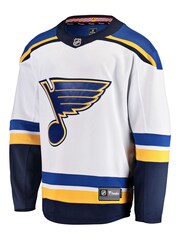 Fanatics NHL St. Louiss Away Breakaway White Jersey - Image 2 of 3