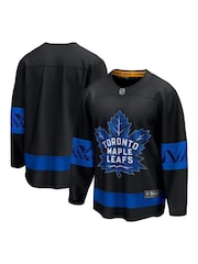 Fanatics NHL Toronto Maple Leafs Alternate Premier Breakaway Reversible Black Jersey - Image 3 of 5