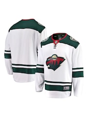 Fanatics NHL Minnesota Wild Away Breakaway White Jersey - Image 1 of 3