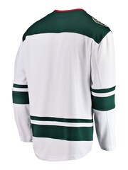 Fanatics NHL Minnesota Wild Away Breakaway White Jersey - Image 3 of 3
