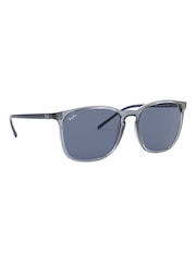 Ray-Ban RB4387 Blue Sunglasses - Image 1 of 12