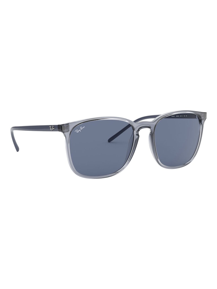 Ray-Ban RB4387 Blue Sunglasses - Image 1 of 12