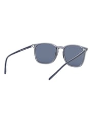 Ray-Ban RB4387 Blue Sunglasses - Image 9 of 12